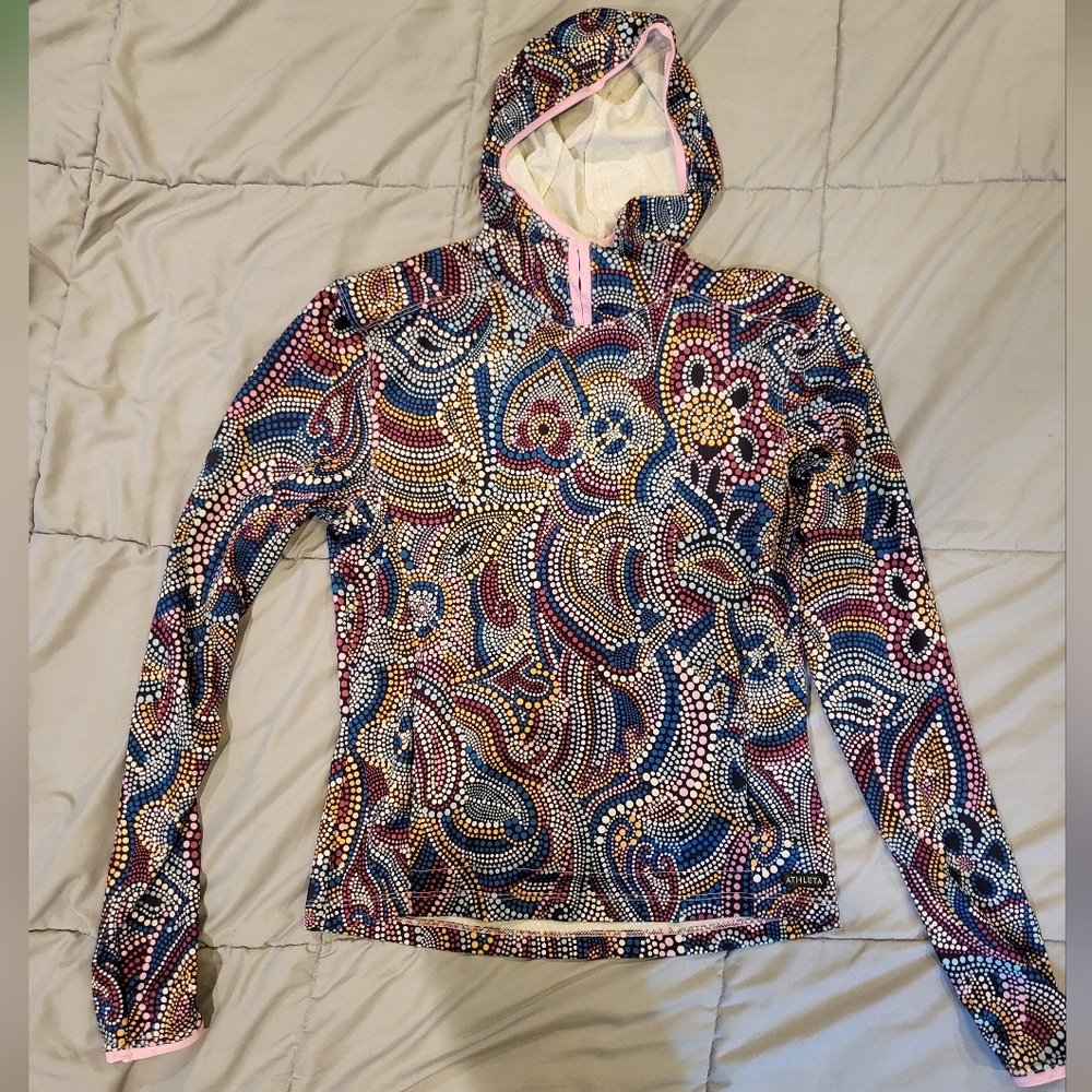 Athleta Vibrant Paisley Women's Hoodie